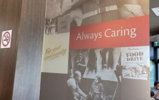 Always caring - a great message to remember every day.